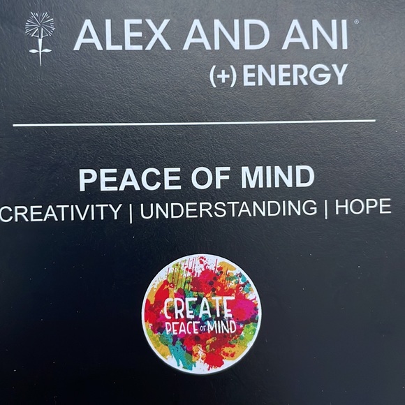 Alex and Ani Peace Bangle - Picture 4 of 9